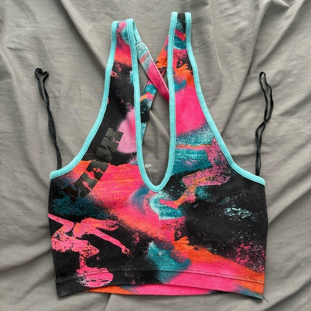 Urban Outfitters Cross Back Knit Top